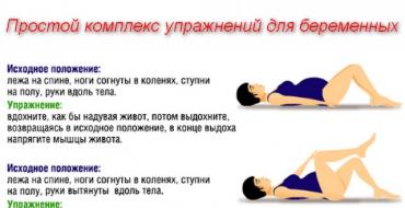 Полезная гимнастика для беременных (1 триместр)